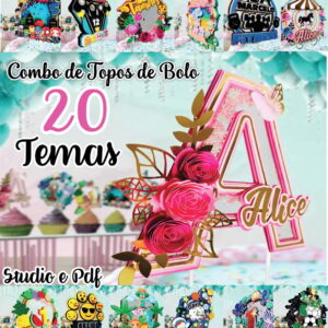 Combo Topos de Bolos Especiais