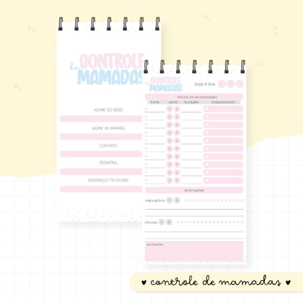 Controle De Mamadas 11x21