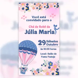 Convite Digital Aviador Baloeiro Aniversário Infantil 16 Convite Digital Aviador Baloeiro Aniversario Infantil 5
