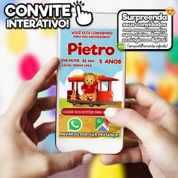Convites Digitais Interativos - Corel