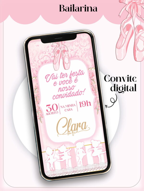 Convites Digitais Meninas