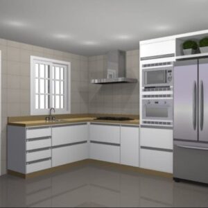 Cozinhas Planejadas + Planos De Corte 35 Projetos