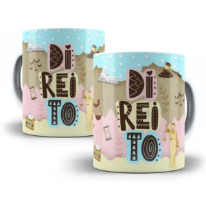 Design Caneca Direito Advogados Enfeite Criativo
