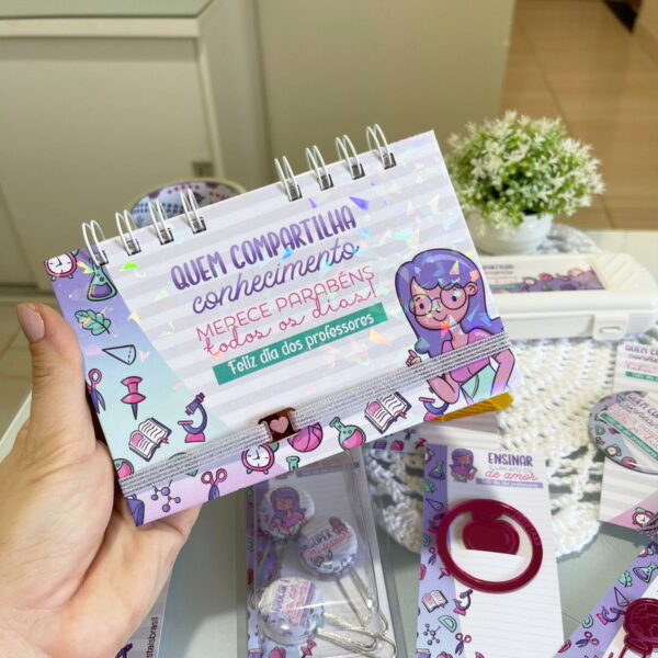 Dia dos Professores Roxo