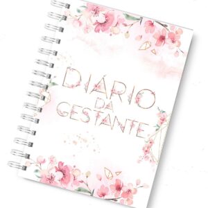 Diário da Gestante Floral