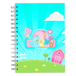 Diário de Creche Galinha Pintadinha Menina - Arquivo Digital