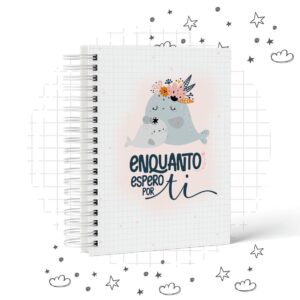 diario de gestante baleia 1 enquanto espero por ti papel e cia