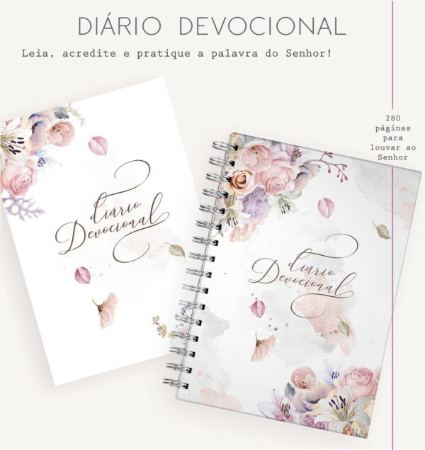 Diário Devocional Floral