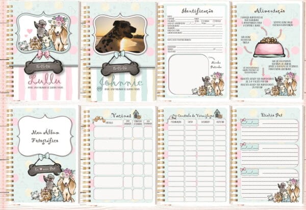 Diário Planner Pet