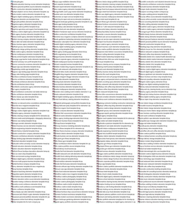 Elementor Template Kits +570 Modelos De Sites Wordpress