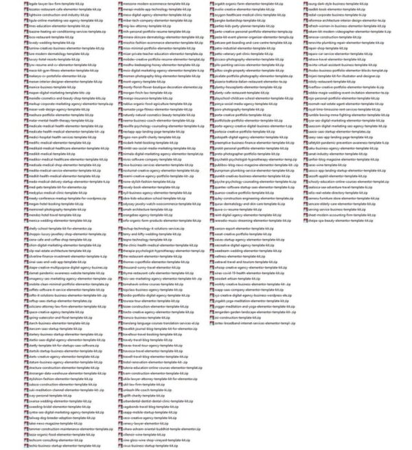 Elementor Template Kits +570 Modelos De Sites Wordpress