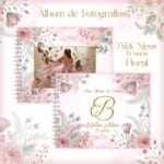 Encadernação 15 Anos Debutante Floral