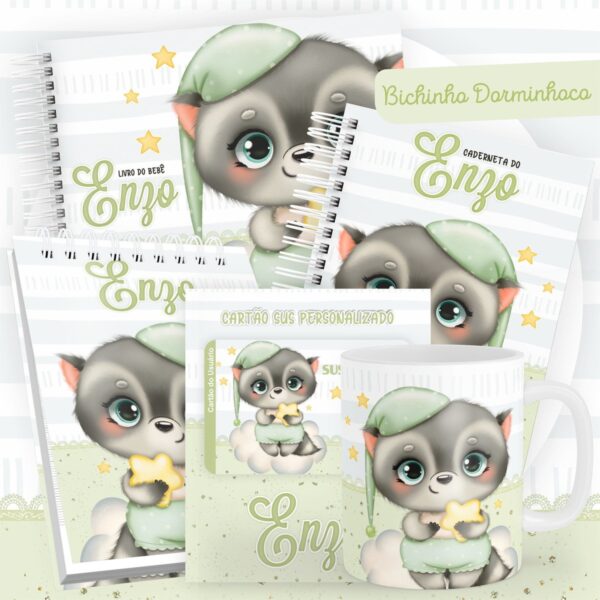 Encadernação Baby Bichinho Dorminhoco