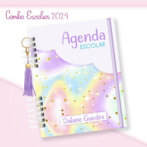 Encadernação Escolar Candy - Arquivo Digital