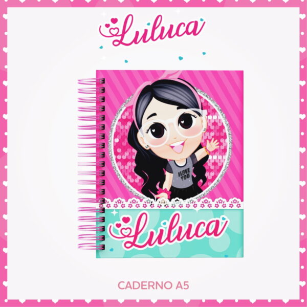 Encadernação Escolar Luluca Games