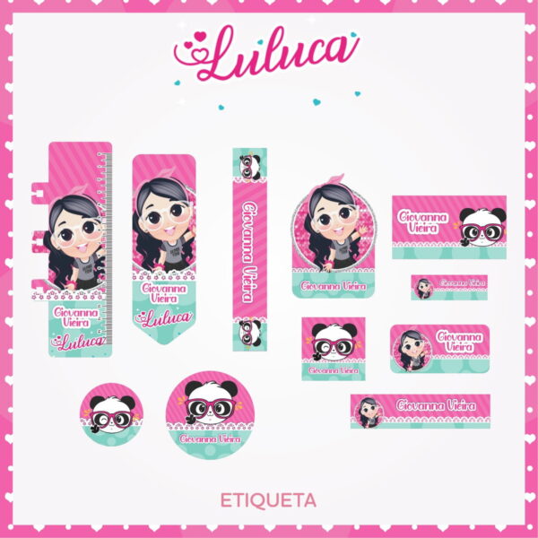 Encadernação Escolar Luluca Games