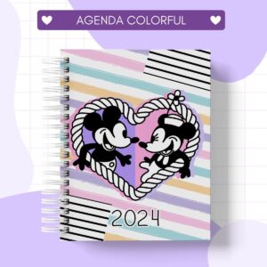 Encadernação Escolar Mickye Colorful