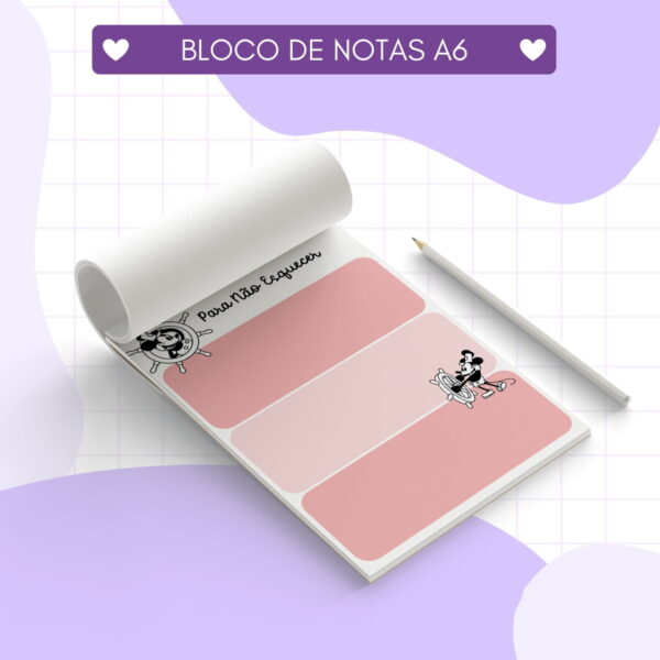 Encadernação Escolar Mickye Feelings