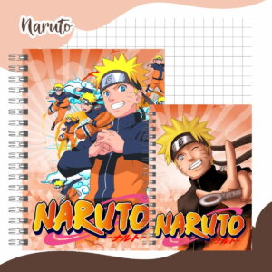 Encadernação Escolar Naruto 2024 - Arquivo Digital 13 Encadernação Escolar Naruto 2024 - Arquivo Digital