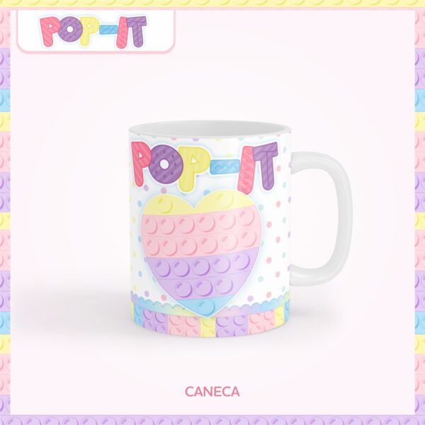 Encadernação Escolar Pop It Candy