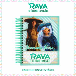 Encadernação Escolar Raya e o Ultimo Dragão -Arquivo Digital