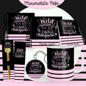 Encadernação Minimalista Fofa