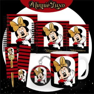 Encadernação Minnie Luxo 27 Encadernação Minnie Luxo