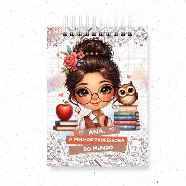 Encadernação Professora