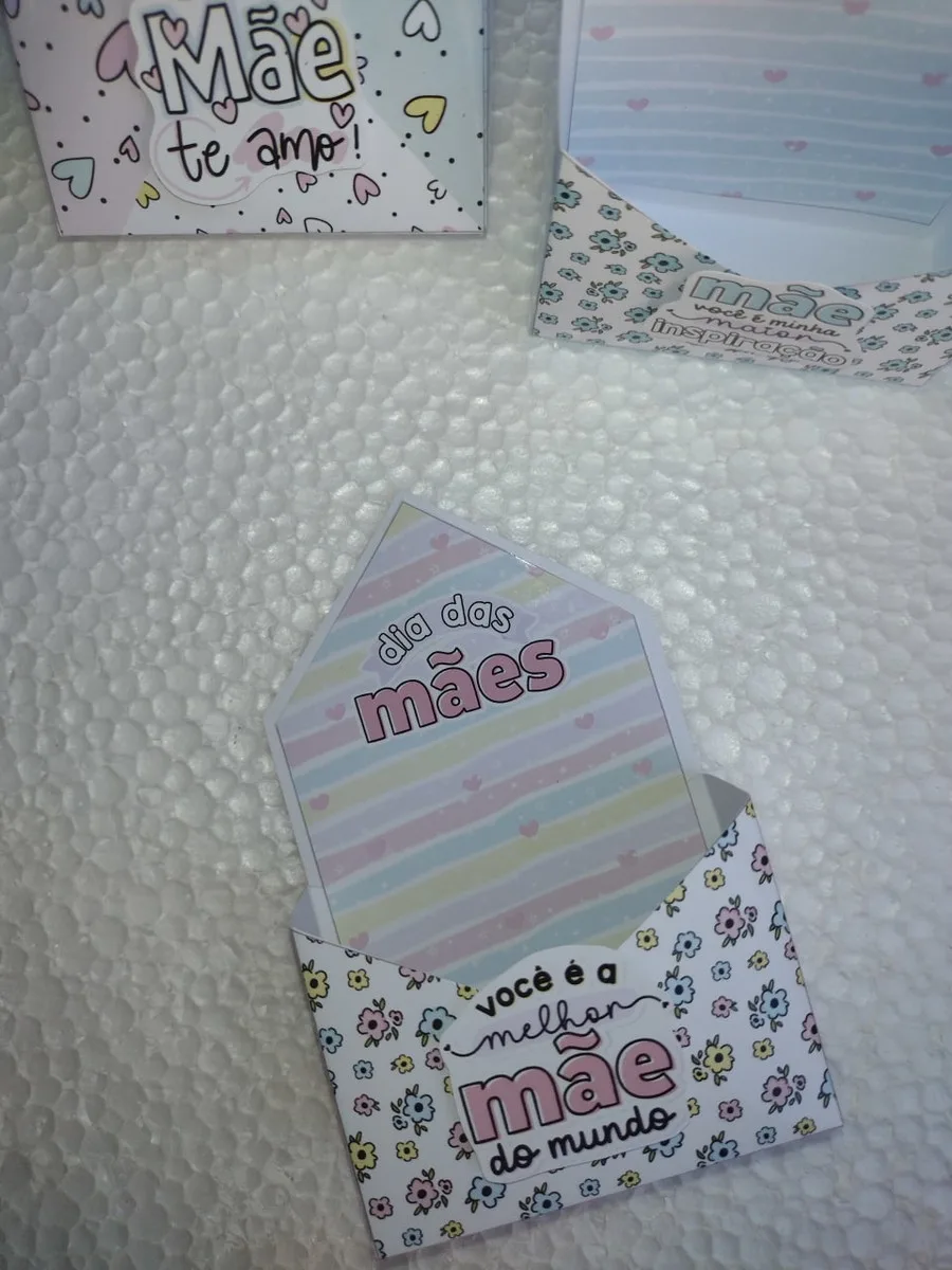 Envelope Dia das Mães 3 Envelope Dia das Mães