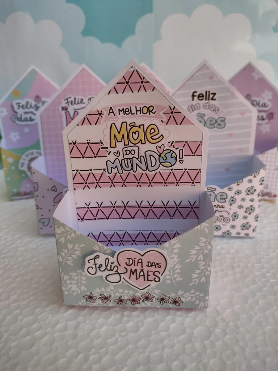 Envelope Dia das Mães 4 Envelope Dia das Mães