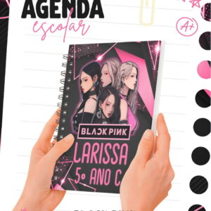 Escolar Black Pink - Arquivo Digital