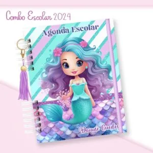 Escolar Menina Sereia