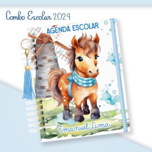 Escolar Menino Cavalo - Arquivo Digital