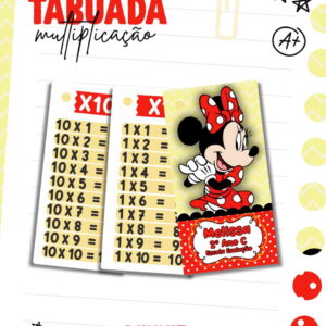 Escolar Minnie - Arquivo Digital