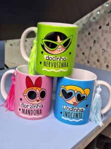 Estampa Caneca Meninas Super Poderosas