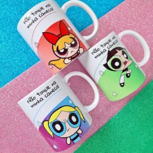 Estampa para Caneca Meninas Super Poderosas