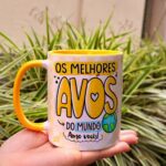 Estampas Caneca Dia dos Avós Frases Fofas Sublimaão Png