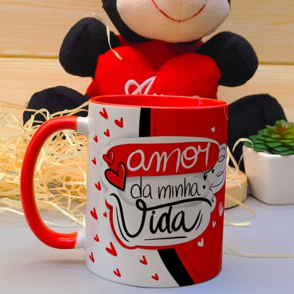Estampas Caneca Dia dos Namorados Frases Fofas + Ilustrações
