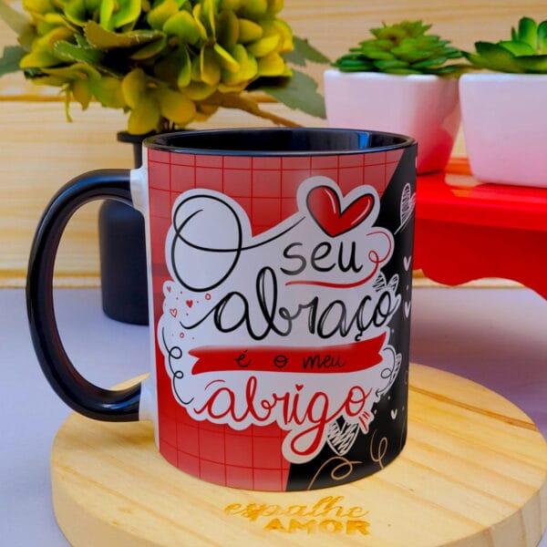 Estampas Caneca Dia dos Namorados Frases Fofas + Ilustrações
