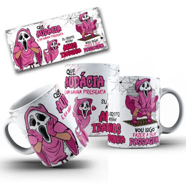 Estampas Caneca Eu Gosto Assim Amostradinho Arquivo em Png