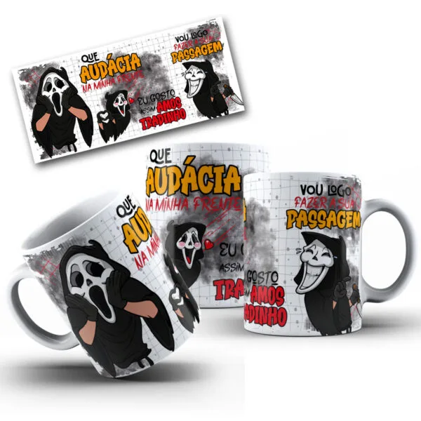 Estampas Caneca Eu Gosto Assim Amostradinho Arquivo em Png
