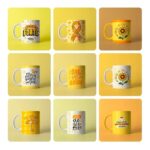 Estampas Setembro Amarelo P/ Caneca E Balinha Frases Png