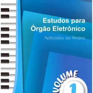 Capa azul com teclado de piano à esquerda e texto em destaque.