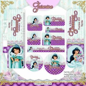 Etiqueta Escolar Jasmine