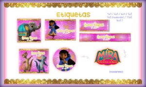 Etiqueta Escolar Mira Detetive