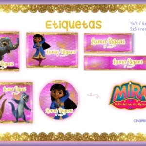 Etiqueta Escolar Mira Detetive 21 Etiqueta Escolar Mira Detetive