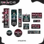 Etiqueta Escolar Round 6