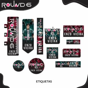 Etiqueta Escolar Round 6