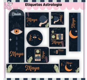 Etiquetas Escolares Astrologia - Arquivo Digital