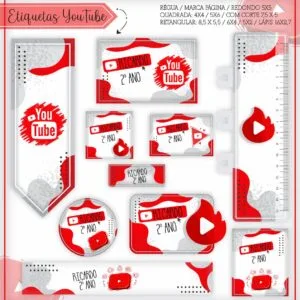 Etiquetas Escolares Youtube - Arquivo Digital